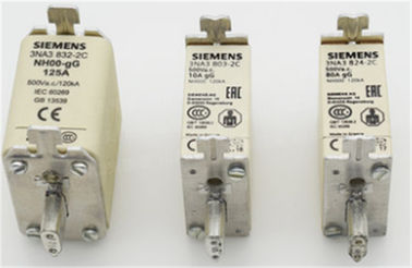Fusibles de sécurité électrique de la série Siemens 3NA pour le lien du câble 3NA3801 LV HRC